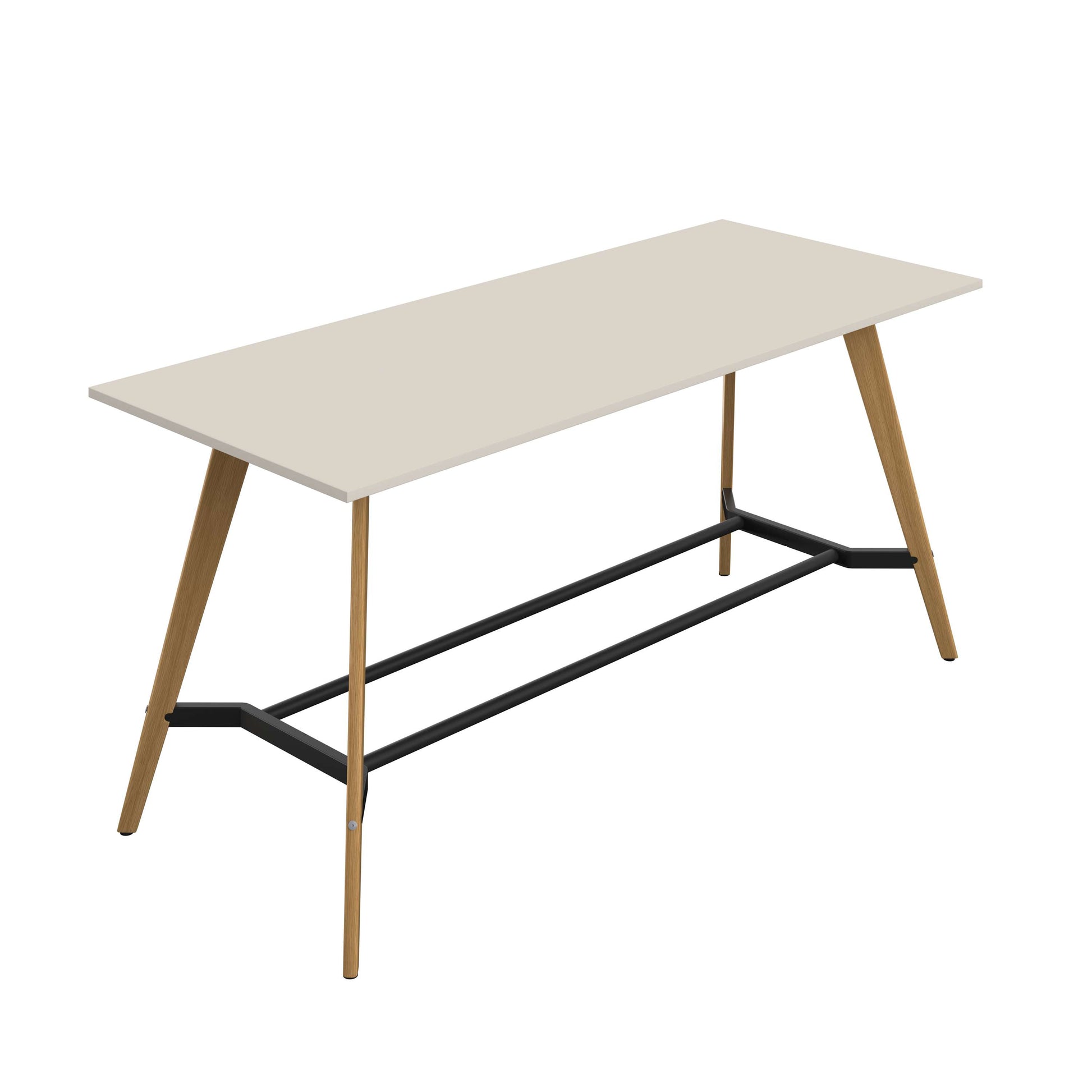 Plateau Poseur Rectangular Table (FSC) | 2400 X 1000 | Grey