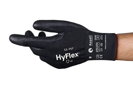 ANSELL HYFLEX 11-757 MEDIUM 08 GLOVE Pk12