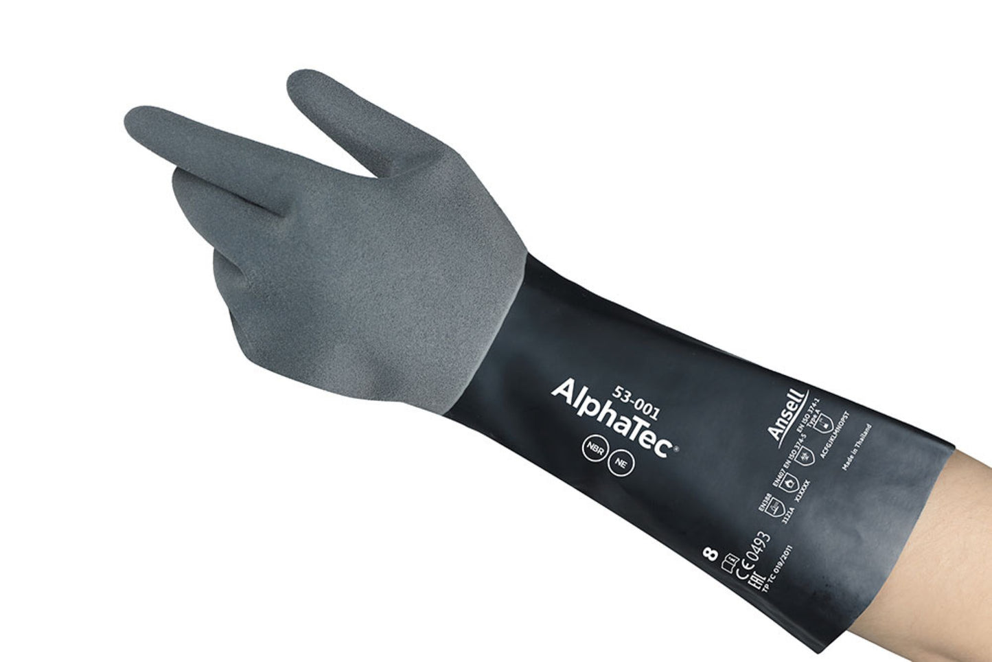 Ansell Alphatec 53-001 Gauntlet Large (Pack of 6)