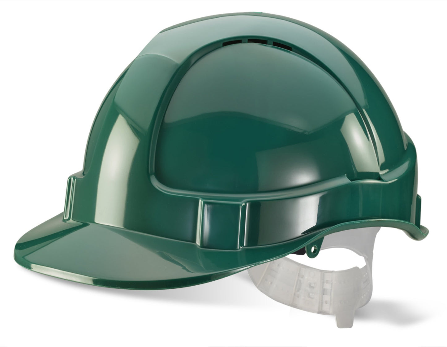 Beeswift Economy Vented Safety Helmet Green