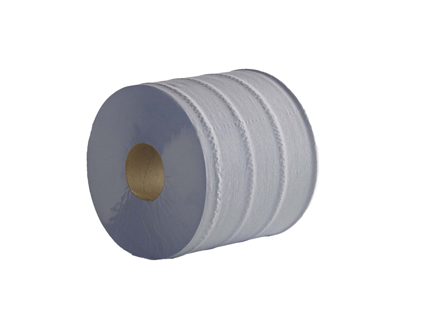 2 Ply Blue Flat Sheet Centrefeed 150M Rolls - 6 Rolls Of 500 Sheets