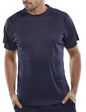 Beeswift B-Cool Lightweight Tee Shirt Navy Blue 2XL