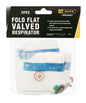 Beeswift B-Safe FFP2V Fold Flat Valved Respirator 5 Pack