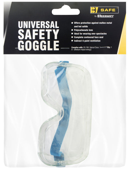 Beeswift B-Safe Universal Goggle Clear