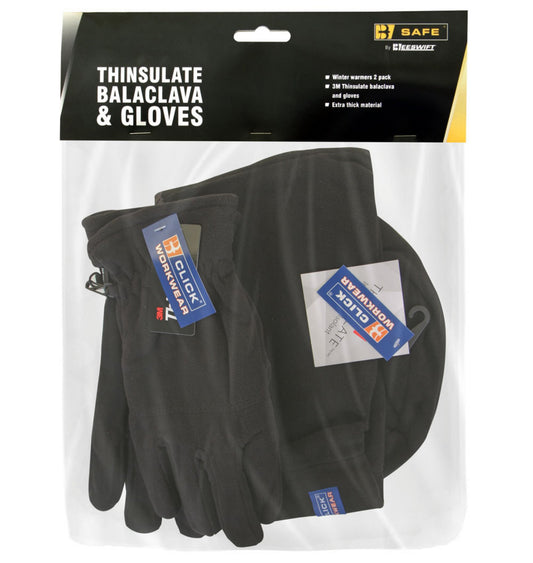 Beeswift B-Safe Thinsulate Balaclava and Gloves