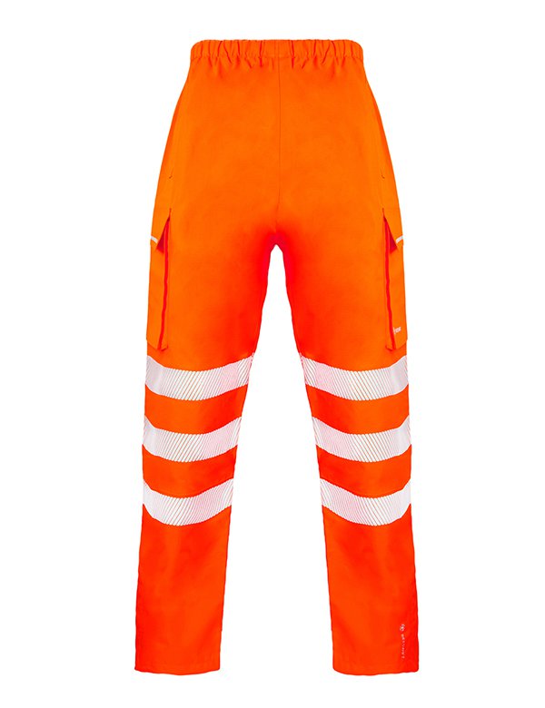 Beeswift DELTIC HI-VIS OVERTROUSER  ORANGE 4XL