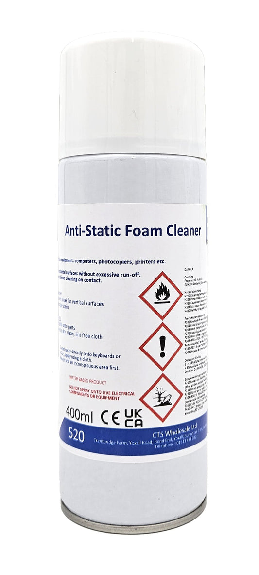 Foam Cleaner 400ml Aerosol Pack of 12