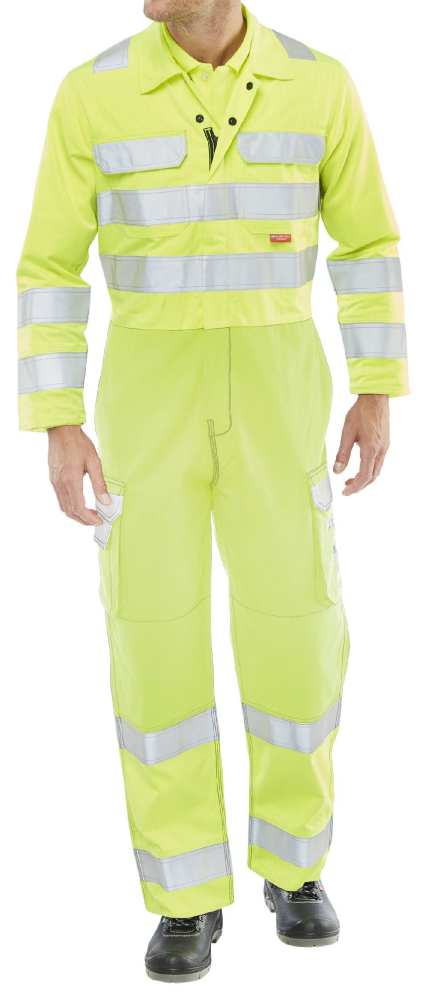 Beeswift Arc Flash Coverall Saturn Yellow 48