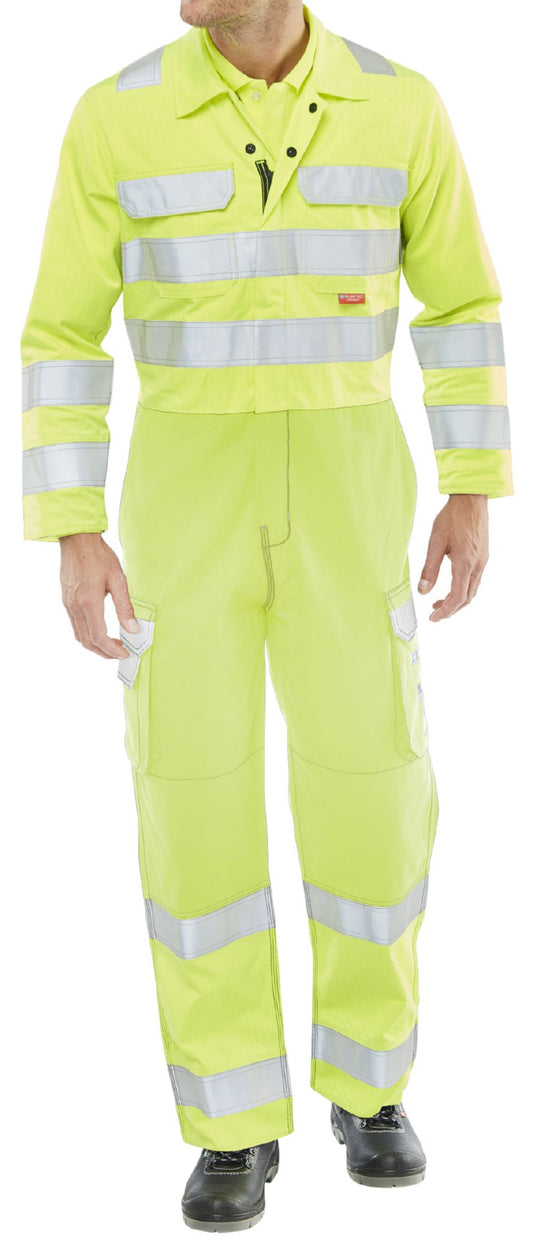 Beeswift Arc Flash Coverall Saturn Yellow 40