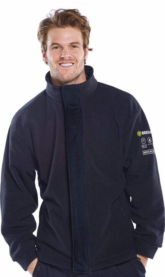 Beeswift Arc Compliant Fleece Jacket Navy Navy Blue S