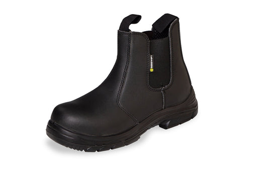 Beeswift Dual Density Dealer Boot Black 08