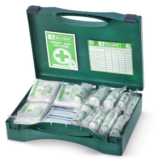 Click Medical 26-50 Person Hsa Irish First Aid Kit With Eyewash