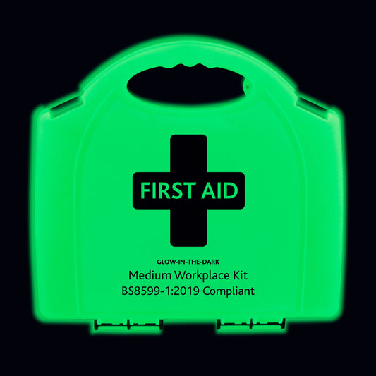 Click Medical Bs8599-1 Medium Workplace Glow In The Dark First Aid Kit