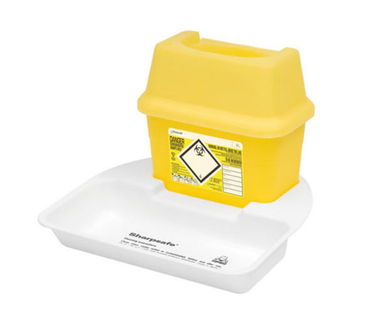 Click Medical Sharp Safe Npsd Tray For 2 / 3Ltr Bin