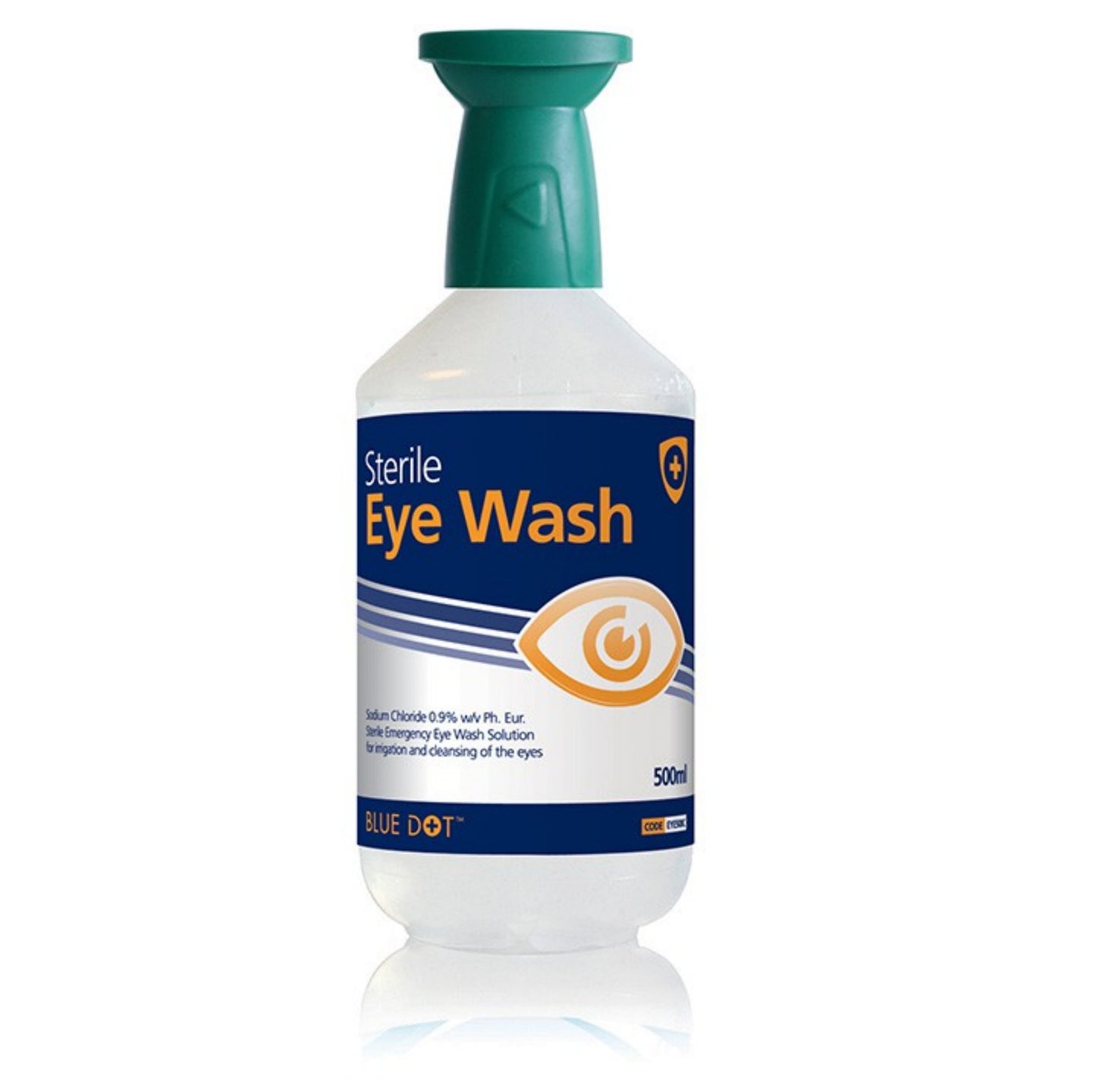 Click Medical Eyewash Bottle 500ml With Eye Bath