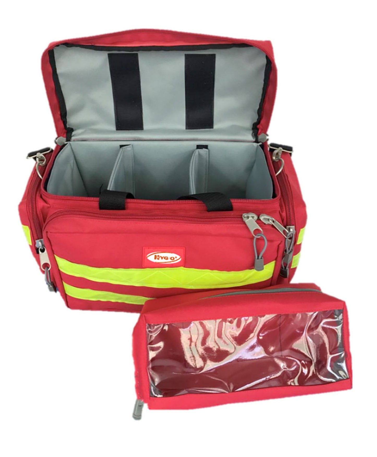 Click Medical Trauma Bag Red 44X5X28cm