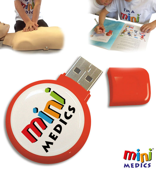 Click Medical Mini Medics Usb First Aid Training Package For Kids