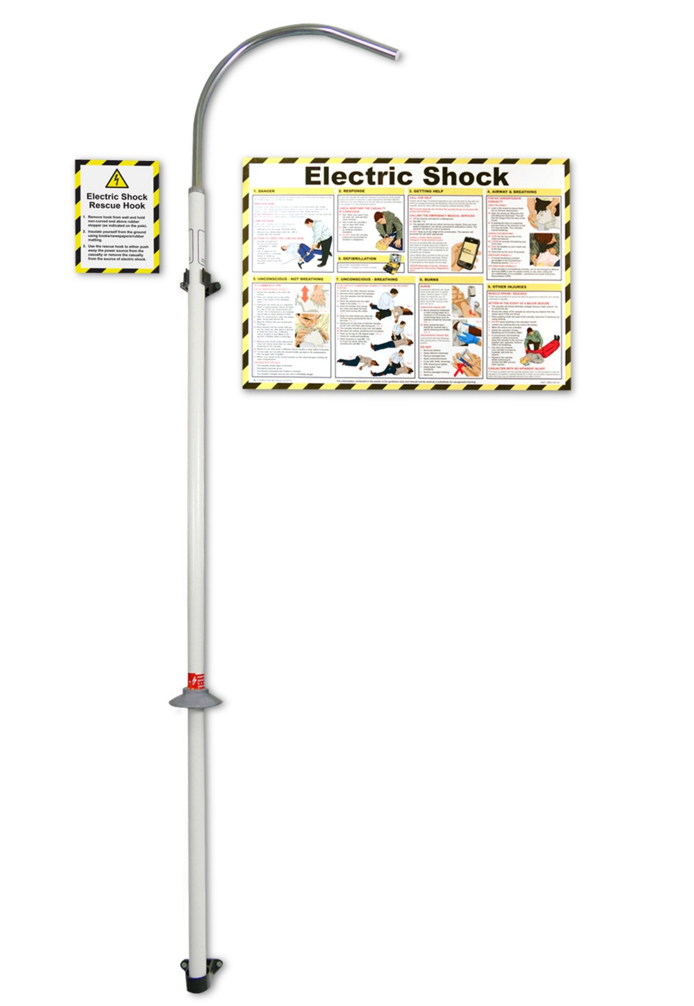 Click Medical Electric Shock Rescue Hook With Free Poster