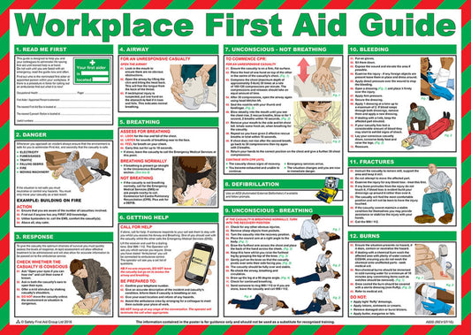 Click Medical Workplace First Aid Poster