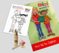 Click Medical First Aid For Children Pack With Coloured Pencils