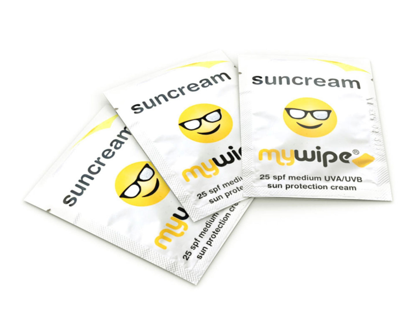 Click Medical Sun Cream Sachet Factor 25 Spf White 60X80mm