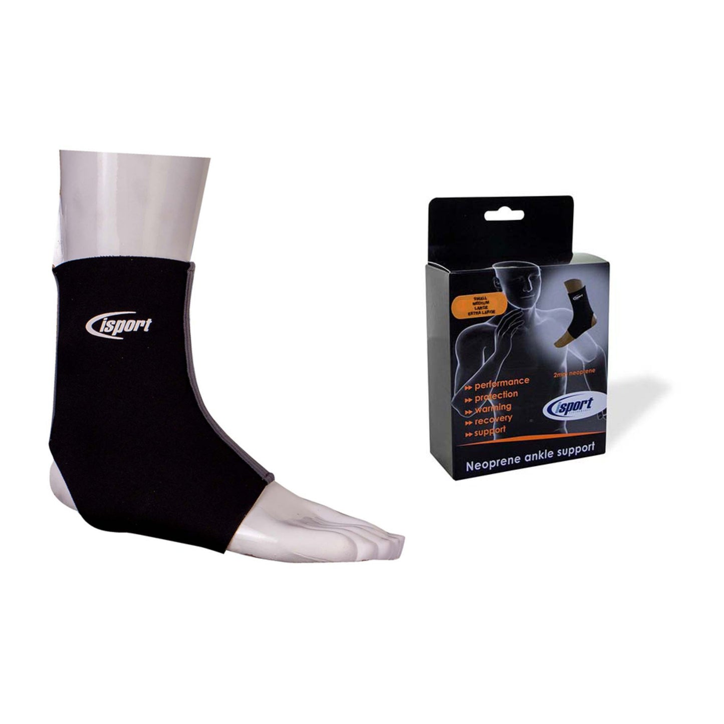 Click Medical Neoprene Support Ankle Large