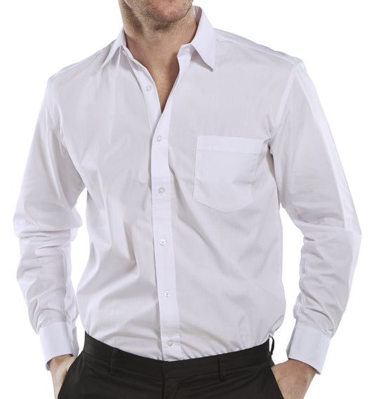 Beeswift Classic Shirt Long Shirt White 17.5