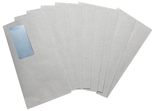 DL Envelopes Window Self Seal 80gsm White (Pack of 1000)