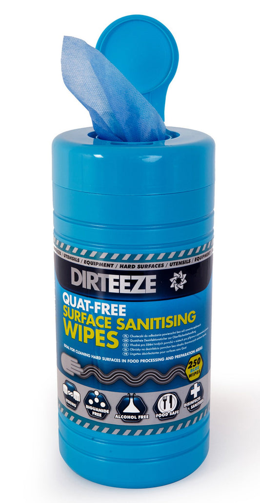 Dirteeze Anti-Bacterial Wipes (Jumbo Cannister)