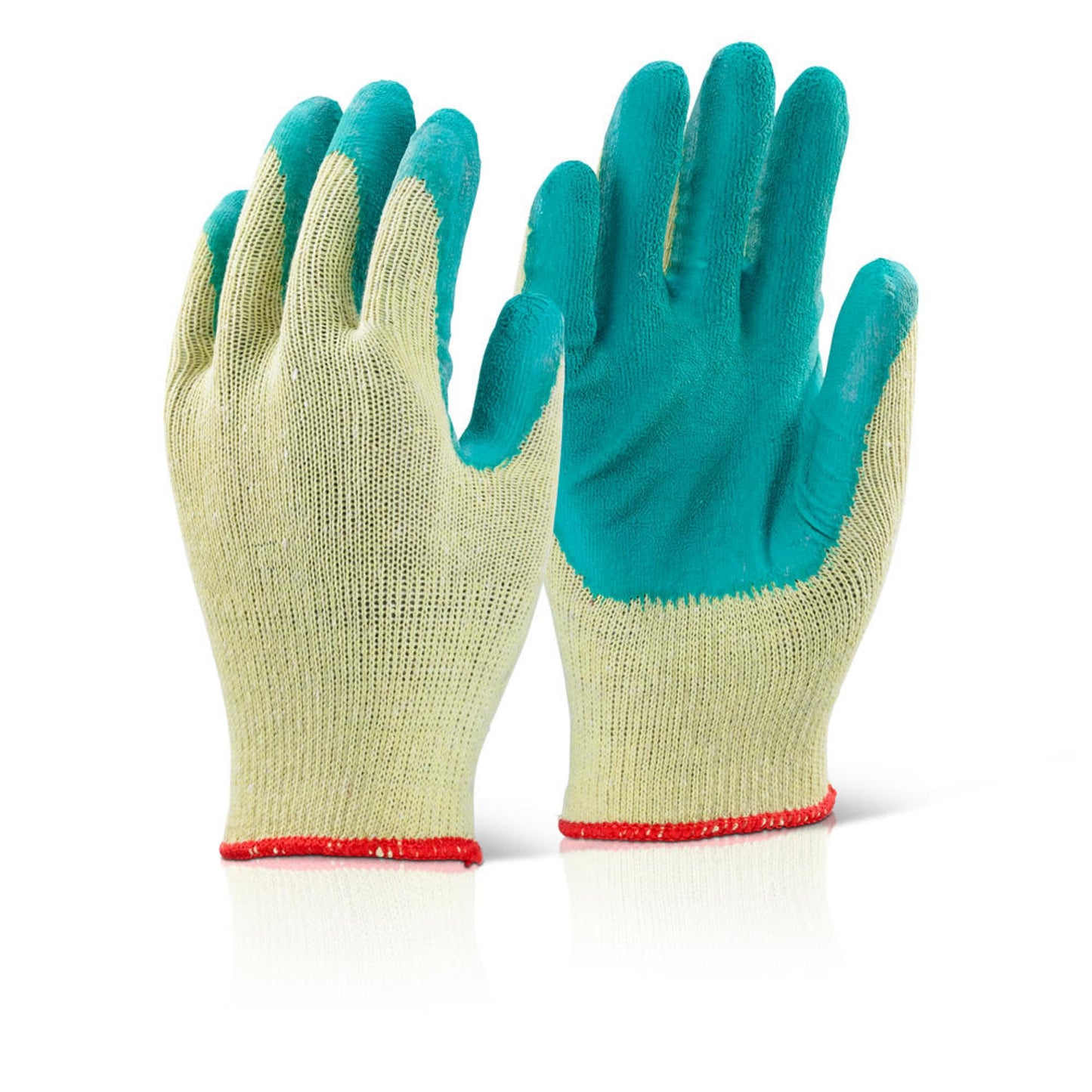 Beeswift Economy Grip Glove Green M (Box of 10)