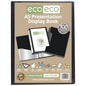 A5 50% Recycled 100 Pocket Presentation Display Book and Box - Single