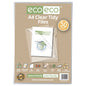 A4 50% Recycled Clear Tidy Files - Pack of 50