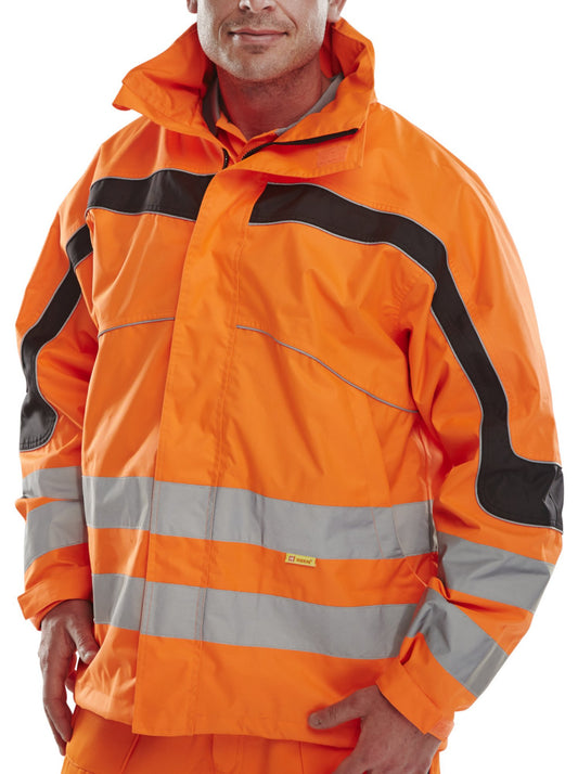 Beeswift Eton Breathable En471 Jacket Orange M