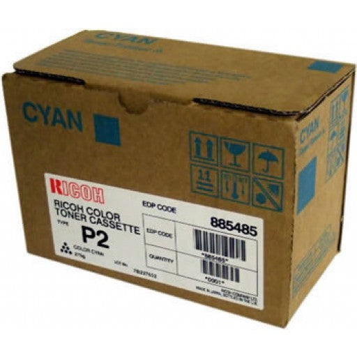 Ricoh Aficio 2232 P2 Cyan Toner 885485 888238