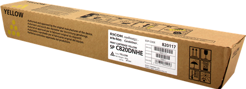 Ricoh SPC820 Yellow Toner Cartridge  820117 821059