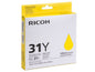 Ricoh GX3300 GC31Y Gel Cartridge  Yellow 405691