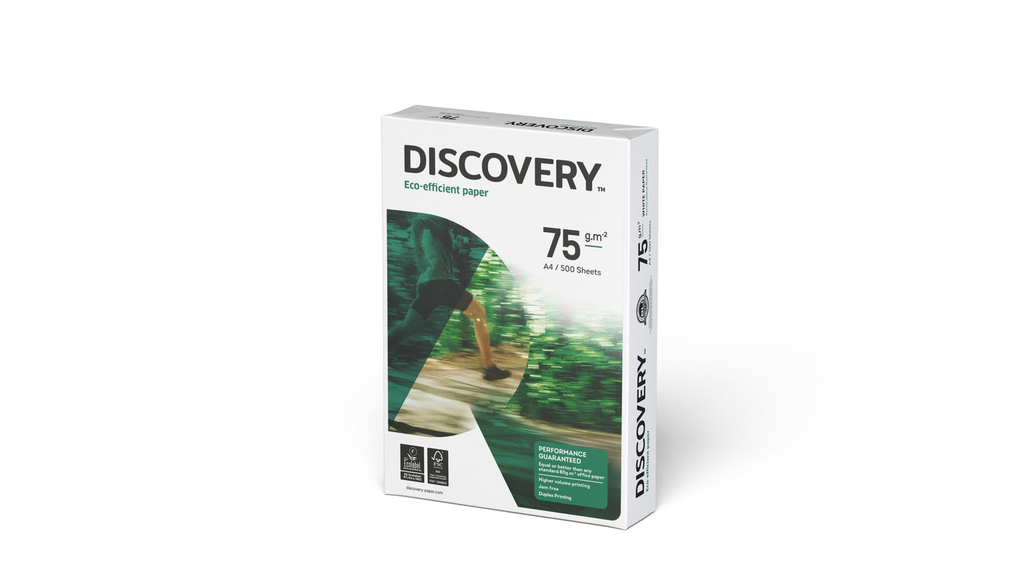 Discovery A4 75gsm White Paper (Pack of 2500) 59908