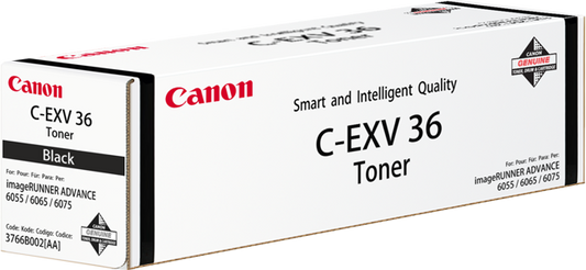 Canon 3766B002AA 6055/65/75 Black Toner CEXV36