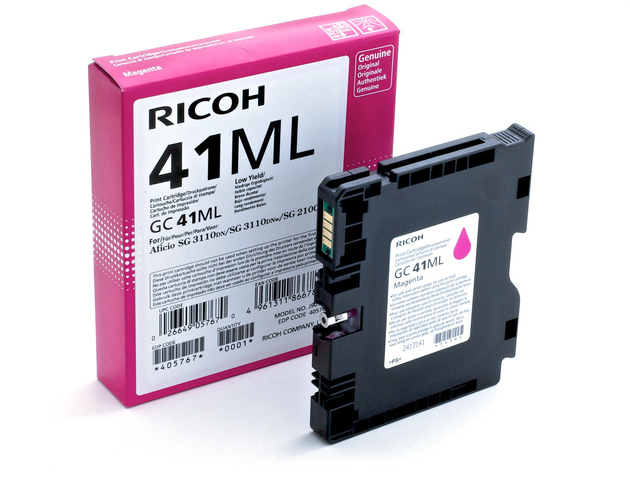 Ricoh SG2100 Magenta Gel Ink SY GC41ML  405767