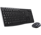 Logitech Wireless Combo MK270 Keyboard Mouse included USB Qwerty English Black