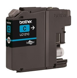 Brother LC121C Ink Cartridge Cyan 300 Pages 3.9ml