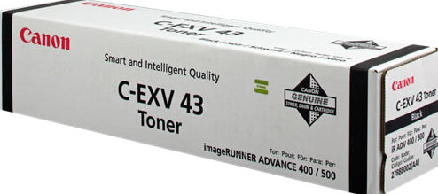 Canon 2788B002AA IRADV400i/500i Black Toner CEXV43