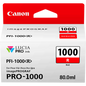 Canon 0554C001 PFI-1000R Red Ink Tank