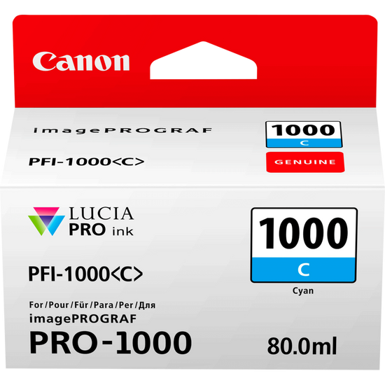 Canon 0547C001 PFI-1000C Ink Tank