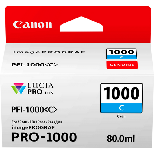 Canon 0547C001 PFI-1000C Ink Tank