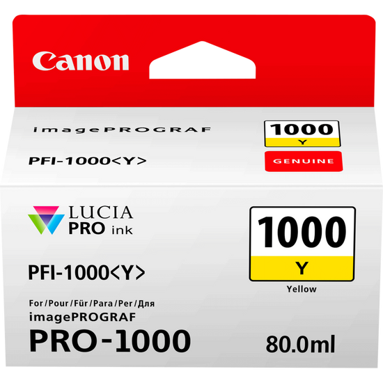 Canon 0549C001 PFI-1000Y Ink Tank