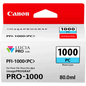 Canon 0550C001 PFI-1000PC Photo Cyan Ink Tank