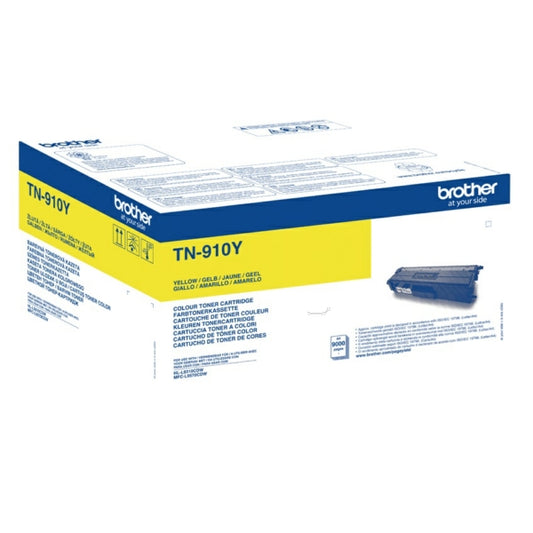 Brother TN910Y Toner Yellow 9K Pages