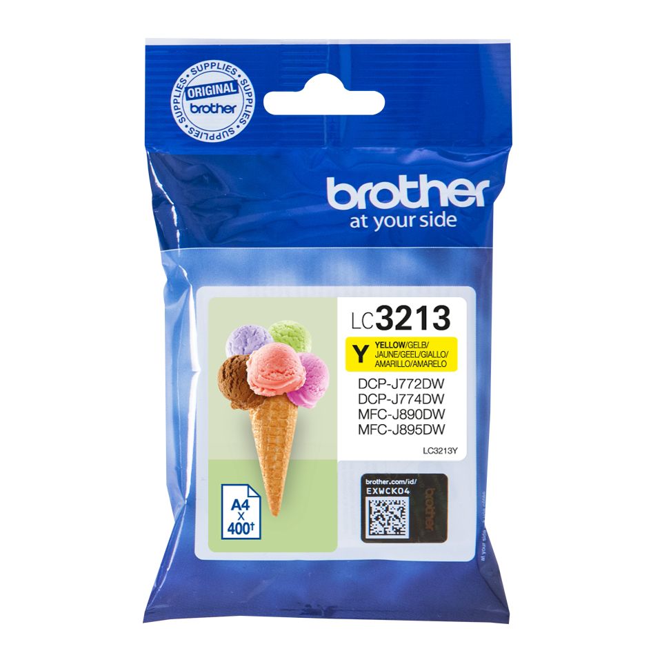 Brother LC3213Y Ink Cartridge Yellow 400 Pages