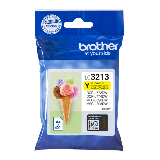 Brother LC3213Y Ink Cartridge Yellow 400 Pages